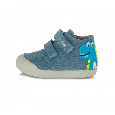 D.D. step chlapčenská detská plátená obuv blue 066-824